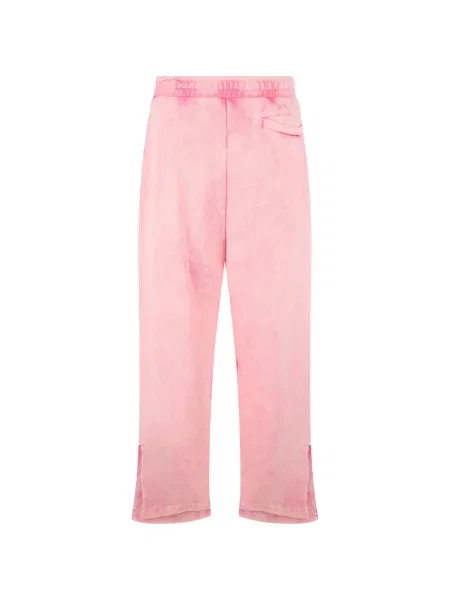 Pantaloni Diesel alergare roz
