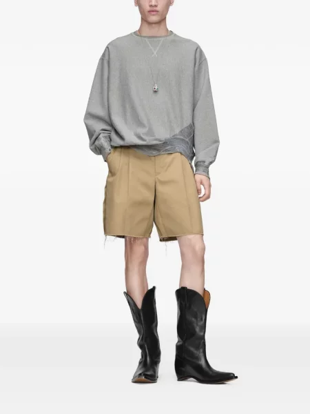 Hanorac Maison Margiela lung gri