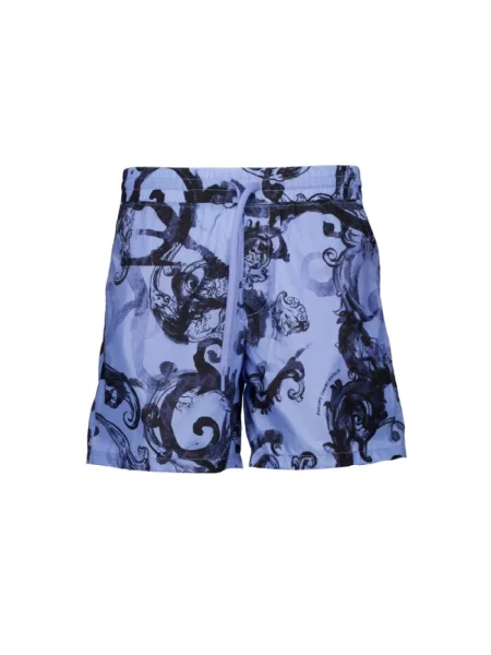 Szorty jeansowe Versace Jeans Couture niebieskie