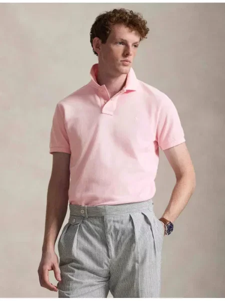 Tricou polo Polo Ralph Lauren roz