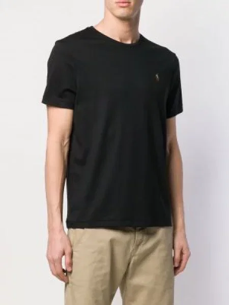 Polotričko Polo Ralph Lauren s výšivkou černé
