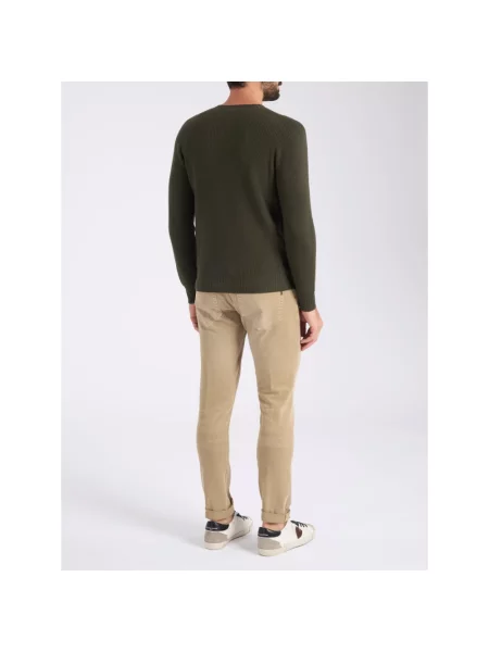 Skinny jeansy skinny Dondup beżowe
