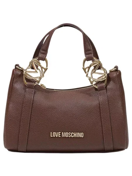 Kabelka Love Moschino hnedá