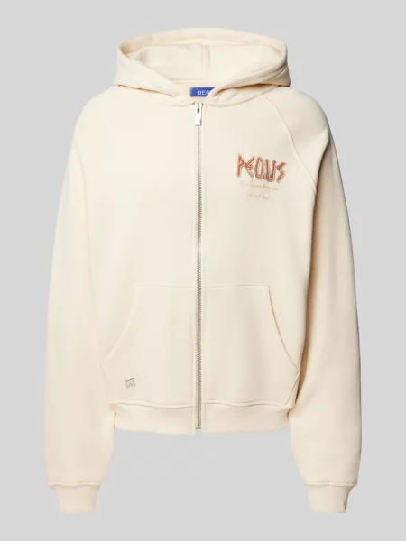 Bluza rozpinana z nadrukami z logo i motywem model ‘Ancient Love Story’ Pequs