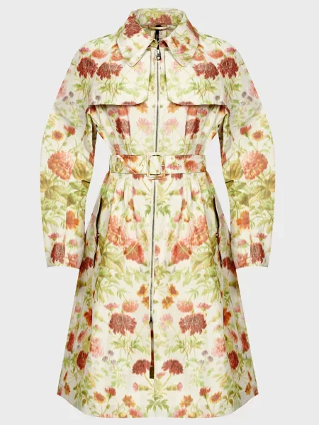 Тренч Santoni зелений