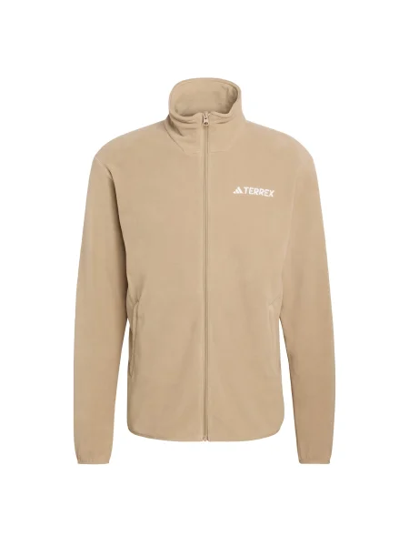 Geacă Adidas Terrex din fleece bej