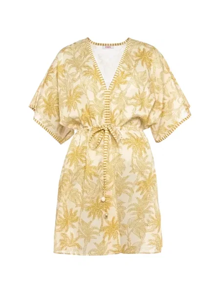 Mini rochie mini Eres de costum mini galben