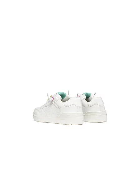 Sneakersy Geox J Washiba Girl S bílá