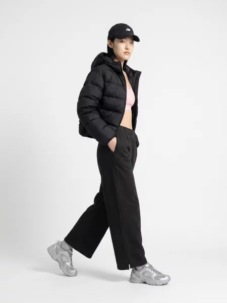 Geacă cu puf New Balance negru