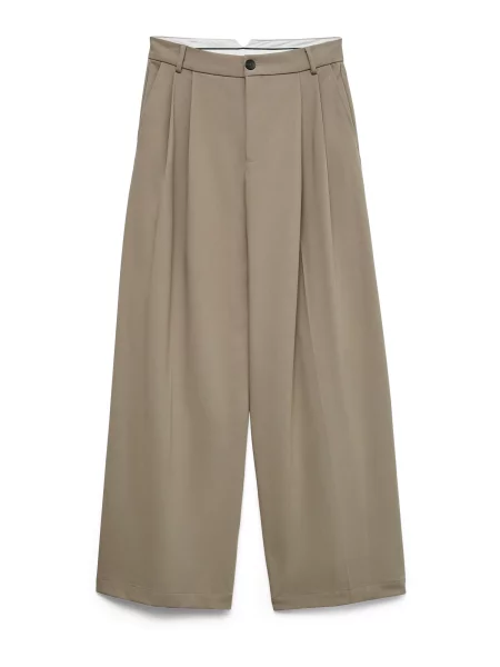 VERO MODA Pantaloni cutați VMStella deschis maro