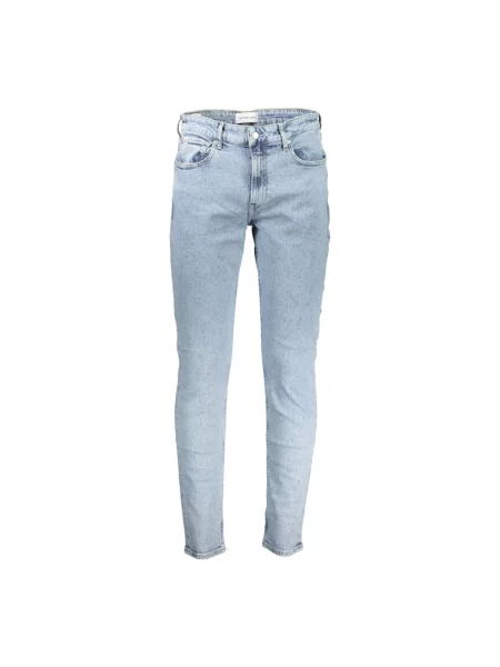 Jeansy Calvin Klein niebieskie