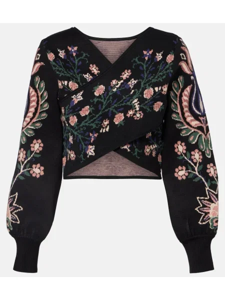 Top Farm Rio tricotate negru