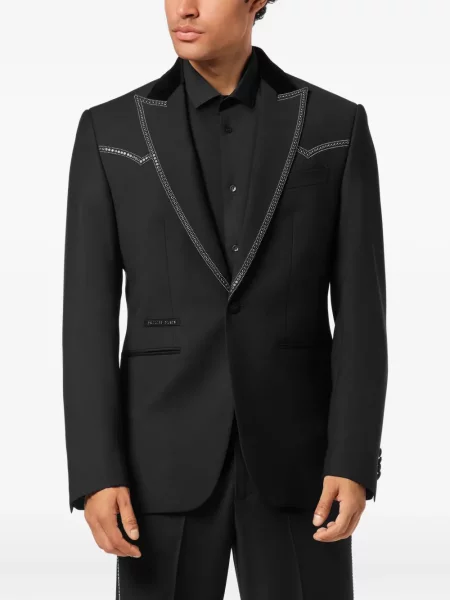 Sacou Philipp Plein negru