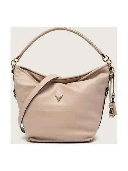 Geanta hobo Guess bej
