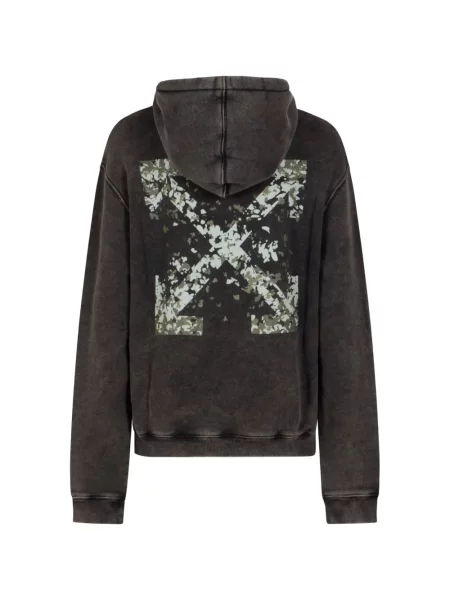 Hanorac cu glugă Off-white alb