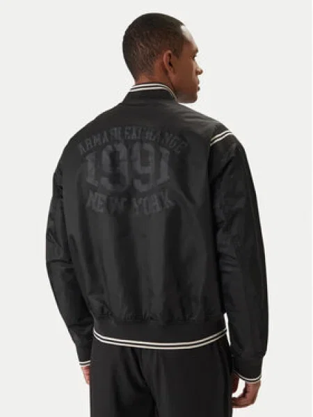 Armani Exchange Bomber dzseki fekete