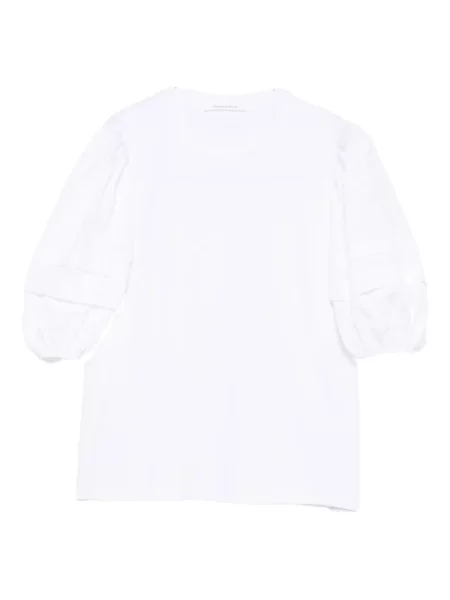 Top Cecilie Bahnsen bílý