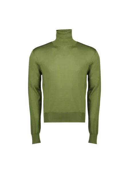 Golf golf Saint Laurent z kaszmiru zielony