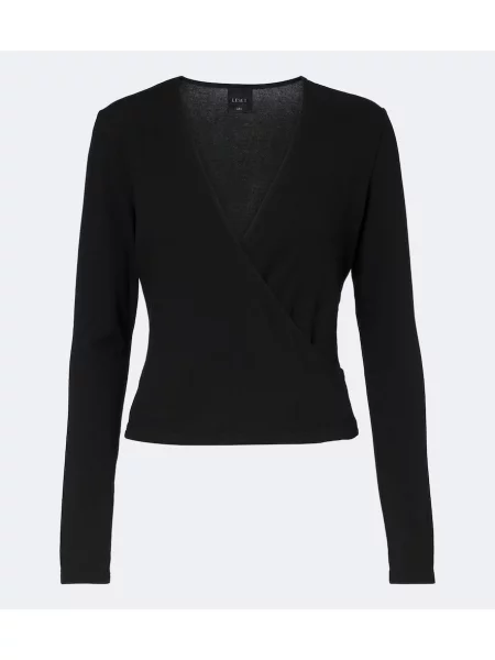 Top Leset din jerseu plic negru