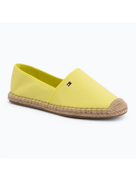 Дамски еспадрили Tommy Hilfiger Flag Canvas lime зелено