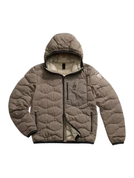 Kurtka puchowa Blauer szara