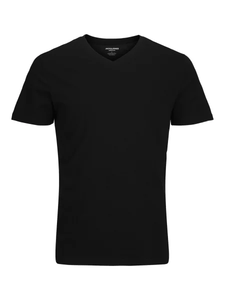 JACK & JONES Tricou JJEOrganic' negru