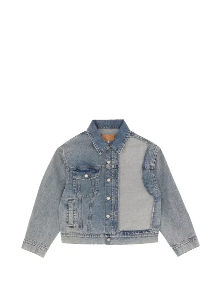 Geacă de blugi Mm6 Maison Margiela albastru