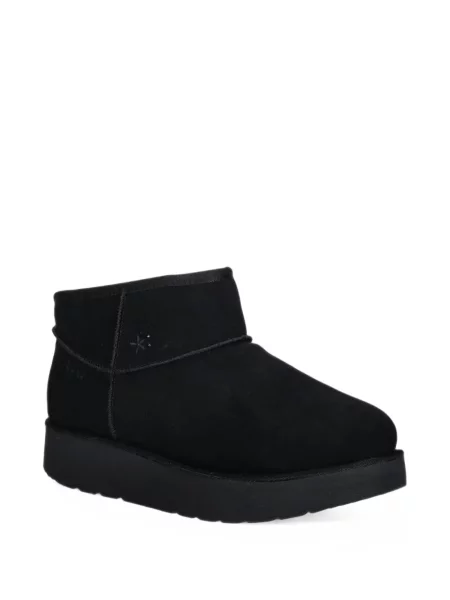 Chiloți Skechers din piele de căprioară negru