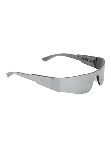 Lniane okulary przeciwsłoneczne Balenciaga szare