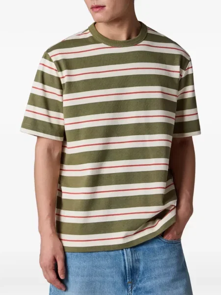 Tricou Ps Paul Smith cu dungi verde