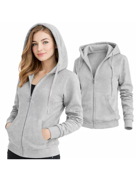 Majica J.style s kapuljačom siva