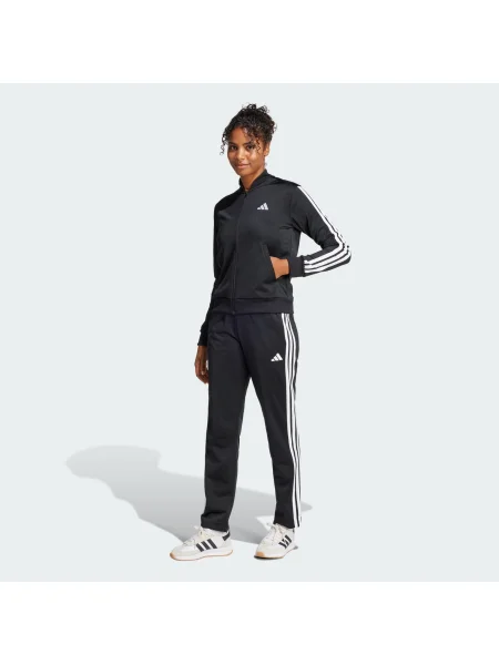 Prugasti sportski komplet Adidas bijela