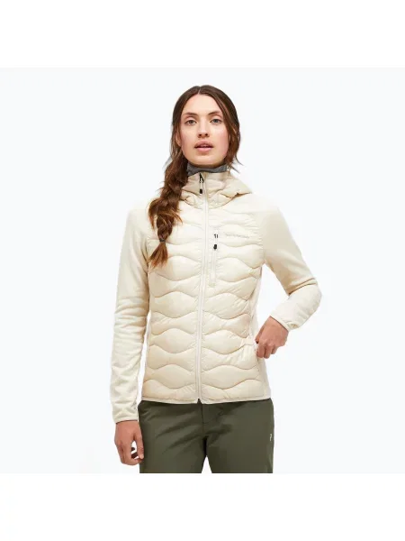Kurtka hybrydowa Peak Performance Helium Down Hybrid morning dew/obscure beżowa