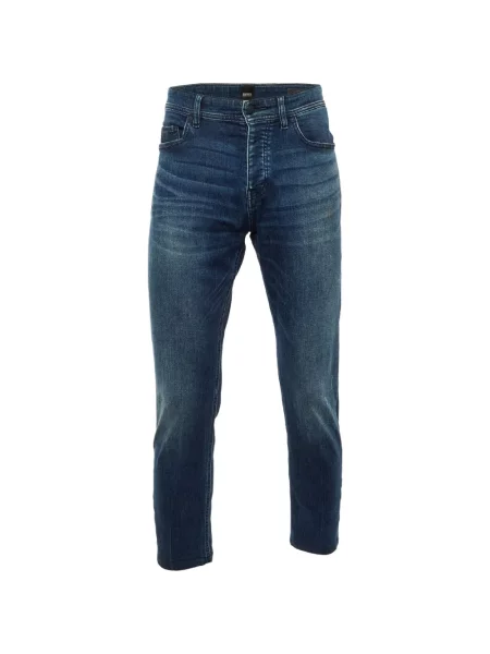 Blugi conici Boss conici albastru