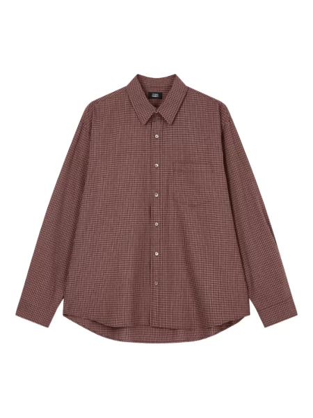 Cămașă în carouri Studio Tomboy maro