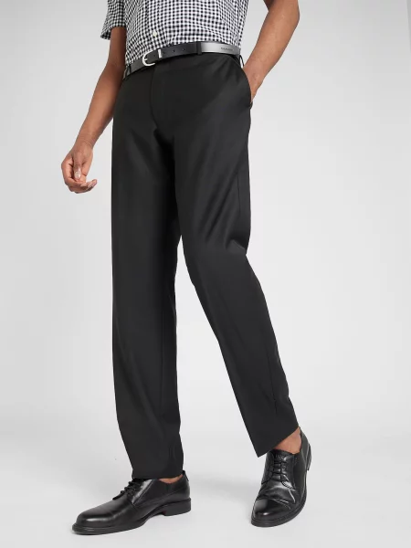 JOOP! Pantaloni cu dungă Brad' negru