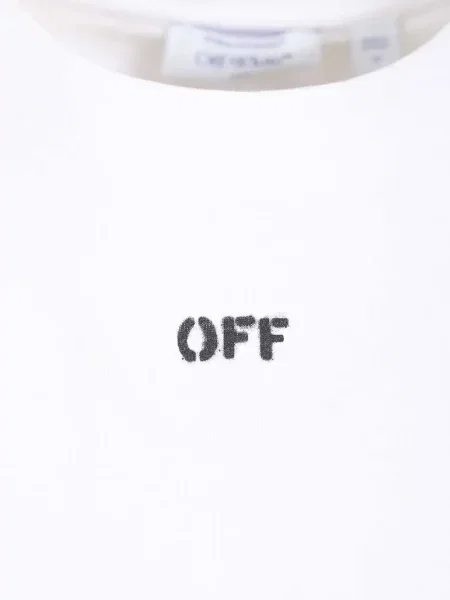 Tricou Off-white cu imagine alb