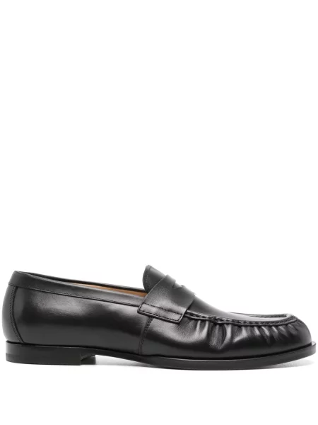 Pantofi loafer Scarosso din piele negru