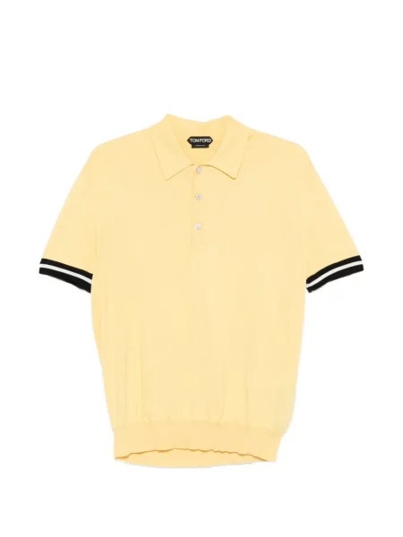 Polo Tom Ford cu dungi galben