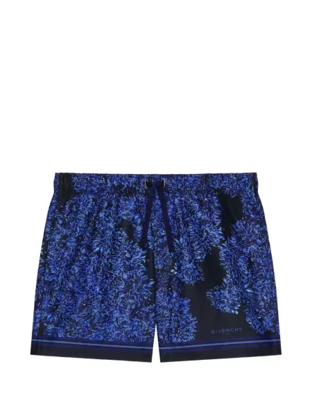 Slip de baie Givenchy cu imagine albastru