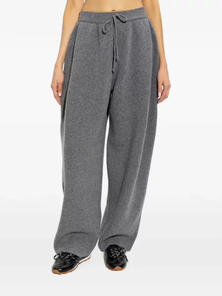 Pantaloni Dsquared2 cu cordon gri