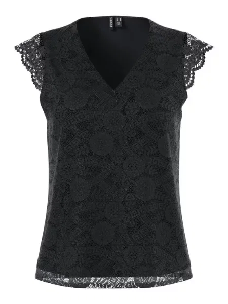 Pieces Блузка Olline чорний