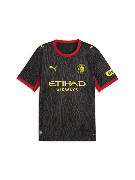 PUMA Girona F.C. koszulka wyjazdowa Girona F.C. Akcesoria S czarny