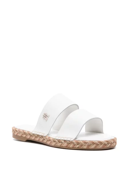 Iš natūralios odos espadrilės Tommy Hilfiger