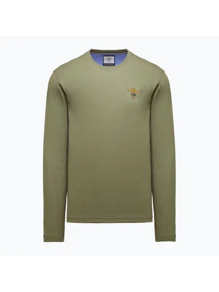 Мъжка тениска Aeronautica Militare green зелено