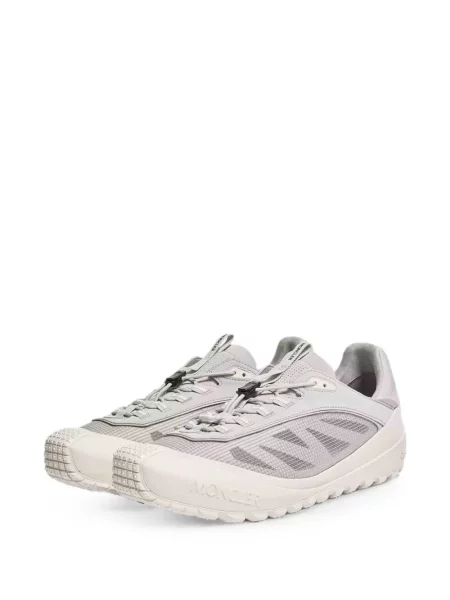 Sneakerși Moncler plasă gri