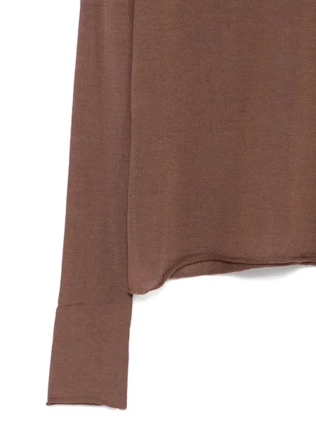 Długi top Mrz brązowy
