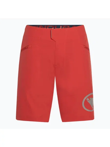 Дамски къси панталони за колоездене Endura Singletrack Lite Short Sht pomegranate червено