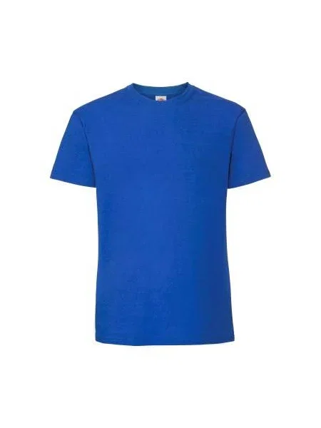 Тениска Fruit Of The Loom синьо
