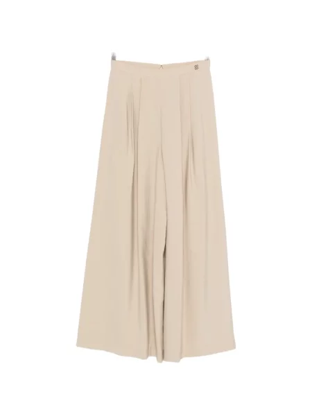 Pantaloni palazzo Curiel plisat